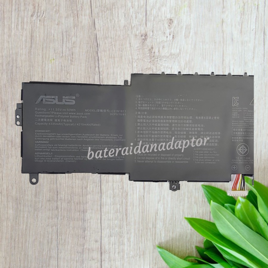 C31N1811 Akku für Asus ZenBook 14 UX433 UX433F UX433FA UX433FN UX433FL C31N1811 Akku für Asus ZenBook 14 UX433 UX433F UX433FA UX433FN UX433FL
