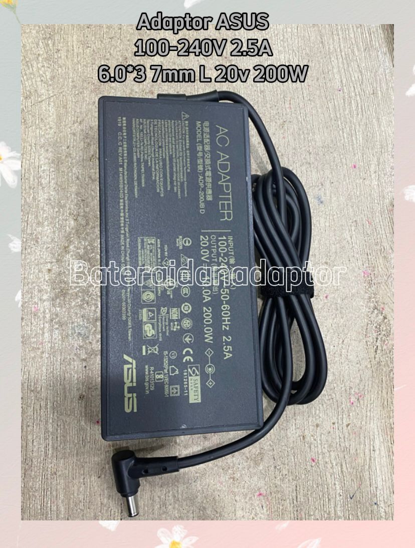 Adattatore CA 20V 10A 200W Caricabatterie ADP-200JB D Compatibile per ASUS ROG Zephyrus G15 GA503 GA503QM GA503QS GA503QR TUF Dash F15 FX516PR FA506QR Gaming Laptop Alimentatore Adattatore CA 20V 10A 200W Caricabatterie ADP-200JB D Compatibile per ASUS ROG Zephyrus G15 GA503 GA503QM GA503QS GA503QR TUF Dash F15 FX516PR FA506QR Gaming Laptop Alimentatore