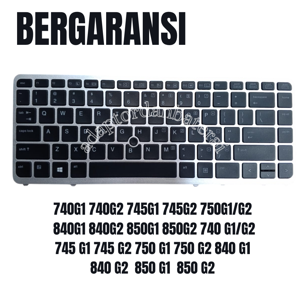 Aazon.co: New Replaceent for HP EliteBook 840 G3/745G3 Zbook 14u G4 Keyboard, US - 836308-001